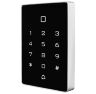 Система СКУД KIT-T12MF-P-SSM на 1 дверь, сенсорная панель, 2 считывателя Mifare, серебристый замок, НЗ тип