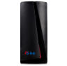 Система СКУД KIT-T12MF-P-SSM на 1 дверь, сенсорная панель, 2 считывателя Mifare, серебристый замок, НЗ тип