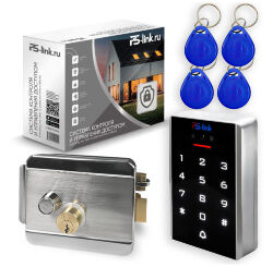 Комплект СКУД  KIT-3D01EM-WP-W-SL распознавание лиц, RFID, WIFI