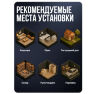 Комплект видеонаблюдения AHD 2Мп KIT-A203HDM 3 камеры с микрофоном для помещения, ночная съемка, датчик движения