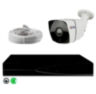 Комплект видеонаблюдения IP 2Мп KIT-C201POE-YE облако IPEye, одна уличная камера
