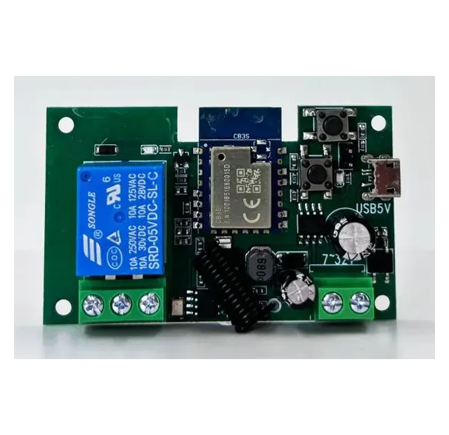 Умное WiFi реле TYWB-DC1 на 1 канал с 433МГц Умное WiFi реле TYWB-DC1 на 1 канал с 433МГц