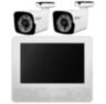 Комплект видеонаблюдения AHD 5Мп KIT-C9502HD 2 камеры для улицы, регистратор с монитором