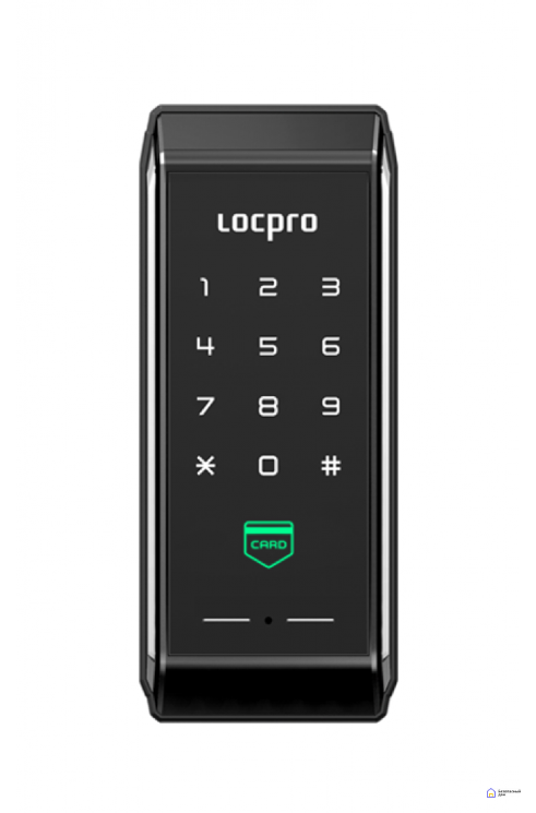 Накладной электронный дверной замок LocPro K100B2