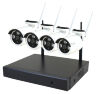 Комплект видеонаблюдения WIFI 3Мп C304W 4 камеры для улицы, беспроводное подключение