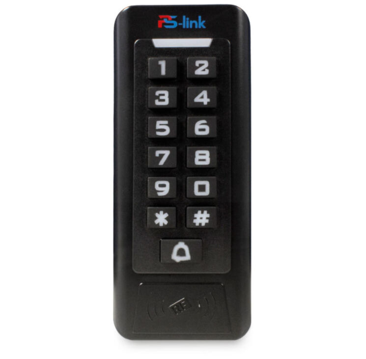 Панель доступа Ps-Link PS-C1EM с кодонаборной панелью / 2000 пользователей / Пластик