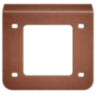 Защитный козырек для электромеханического замка, печать 3D, медный