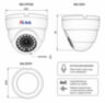 Комплект видеонаблюдения AHD 5Мп KIT-A516HD-MX