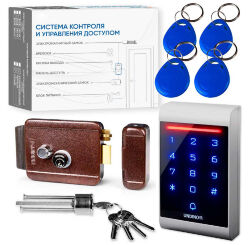 Комплект СКУД Undino KIT-ACP102EM-B эл. механический замок, RFID