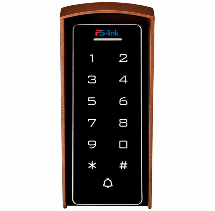 Козырек для панели доступа Ps-Link PS-T1202EM-WP-W медный PETG