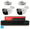Комплект видеонаблюдения IP 5Мп KIT-C502IP-PL 2 камеры для улицы, программный датчик движения, удаленный доступ, ночное видение