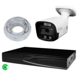Комплект видеонаблюдения IP 5Мп  KIT-C501IP-ST 1 камера для улицы, аналитика, детекция человека, детекция автомобиля, область вторжения