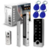 Система СКУД Ps-Link KIT-TF2EM-WP-W-350LED / отпечаток пальца / эл. магнитный замок 350кг / кодовая панель / RFID / WIFI