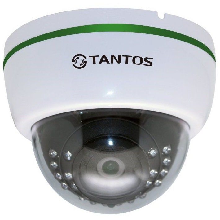 IP камера Tantos TSi-De25FPA купольная 4 мм, 2Мп, 1/2,9", 0,005Лк, ИК-20м